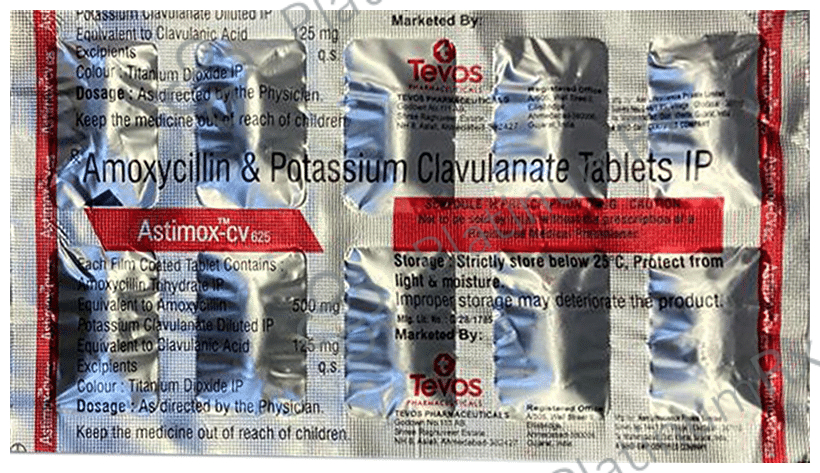 Astimox-CV 625 Tablet