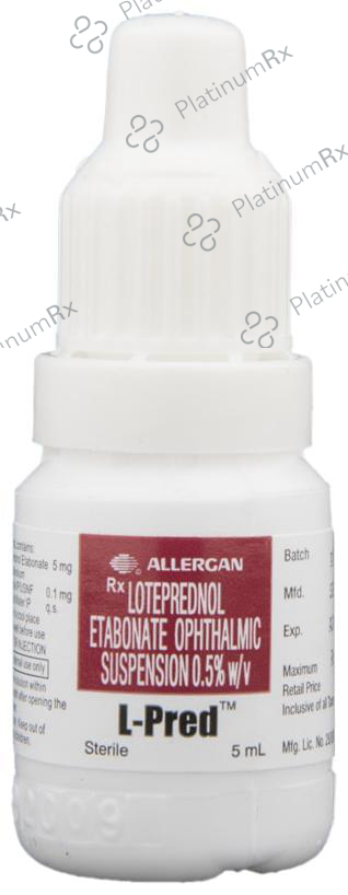 L pred 0.5% Ophthalmic Suspension 5ml