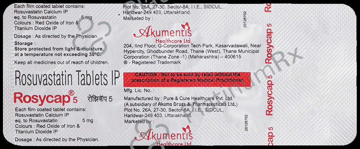 Rosycap 5mg Tablet