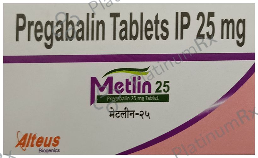 Metlin 25 Tablet 15 Tablet