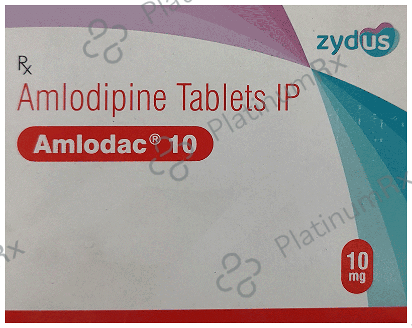 Amlodac 10mg Tablet 30s