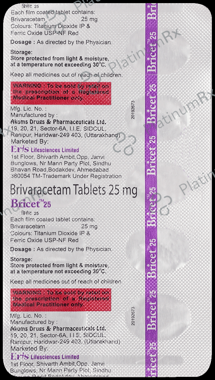 Bricet 25mg Tablet