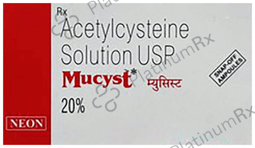 Mucyst 400mg Injection 2ml