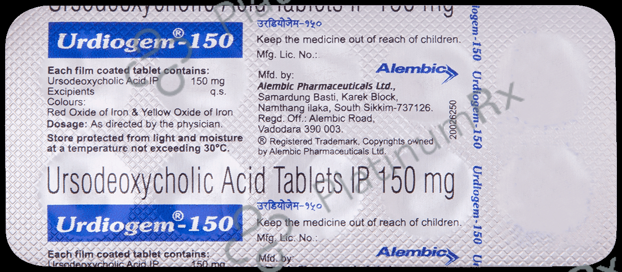 Urdiogem 150 Tablet