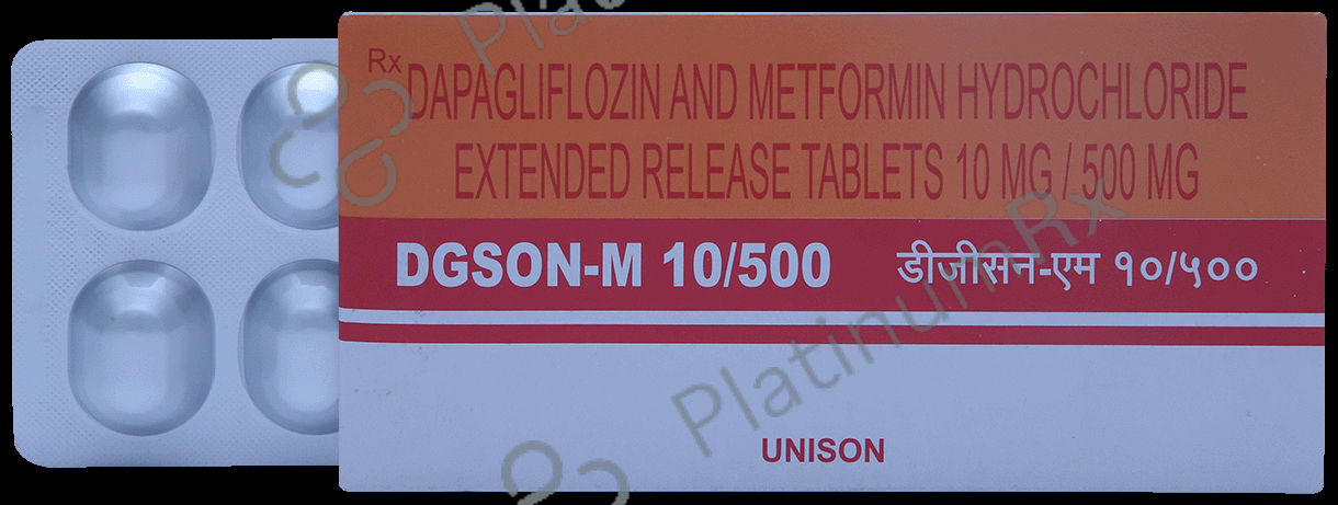 Dgson M 10/500mg Tablet 10s