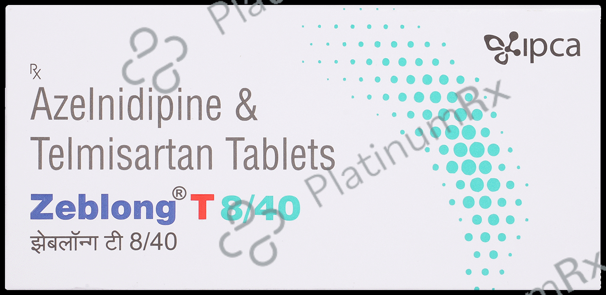 Zeblong T 40/8mg Tablet 10s