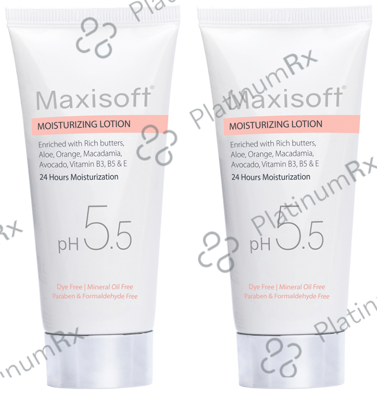 Maxisoft Moisturizing Lotion (100ml Each) 2 Tubes