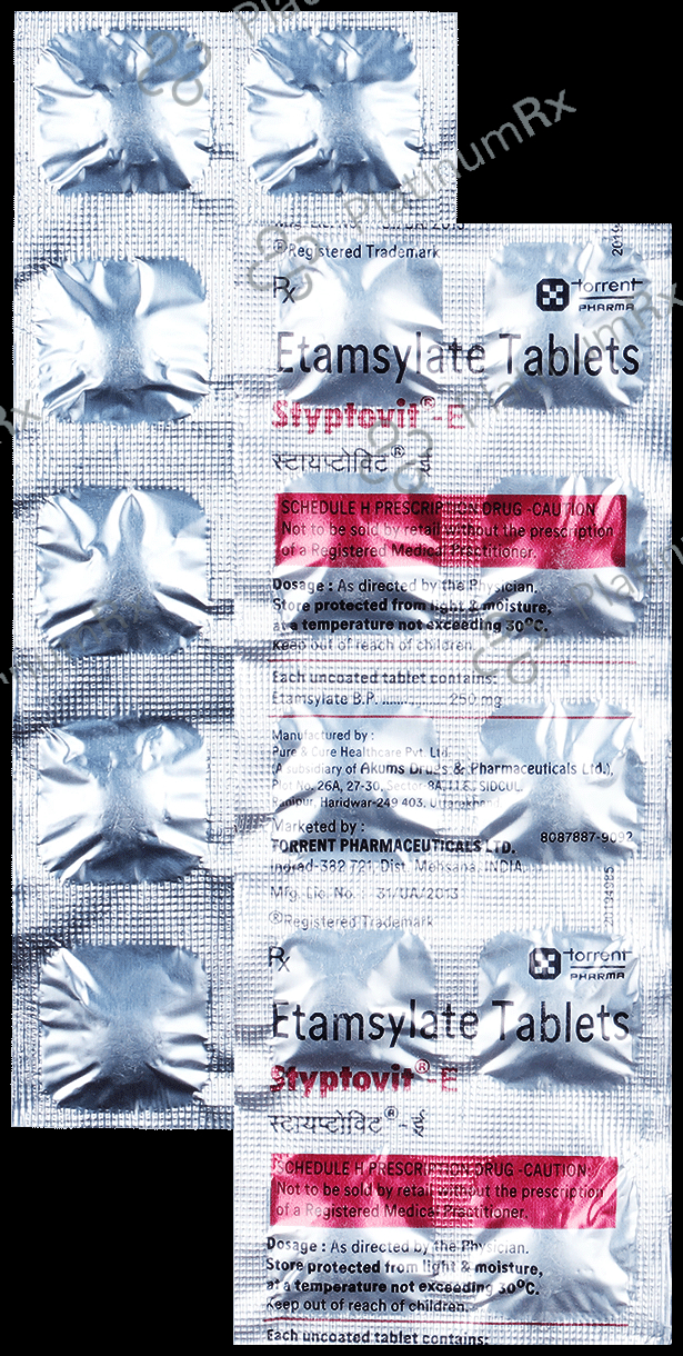 Styptovit E 250mg Tablet