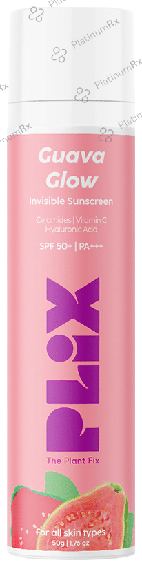 Plix Guava Glow Invisible Sunscreen