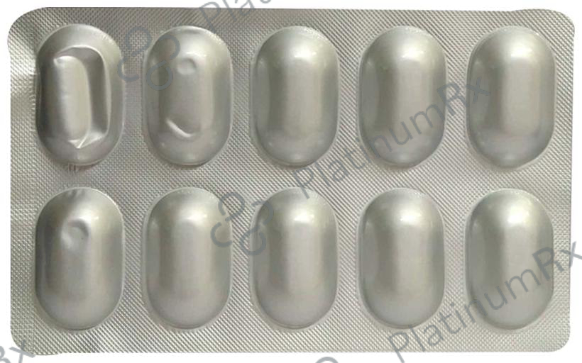 Intaglip M Forte 1000/50mg Tablet 10s