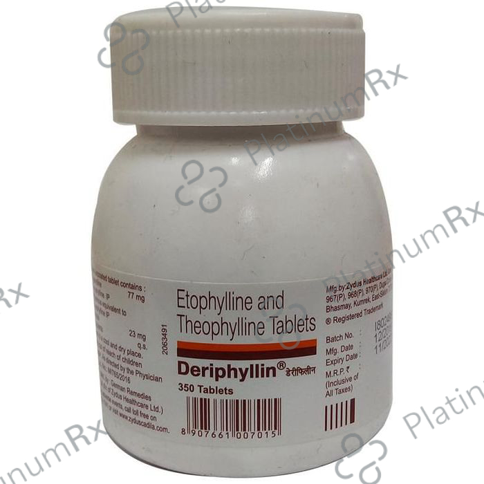 Deriphyllin 77/23mg Tablet 30s