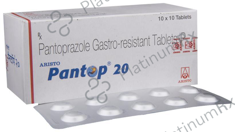 Pantop 20mg Tablet 10s