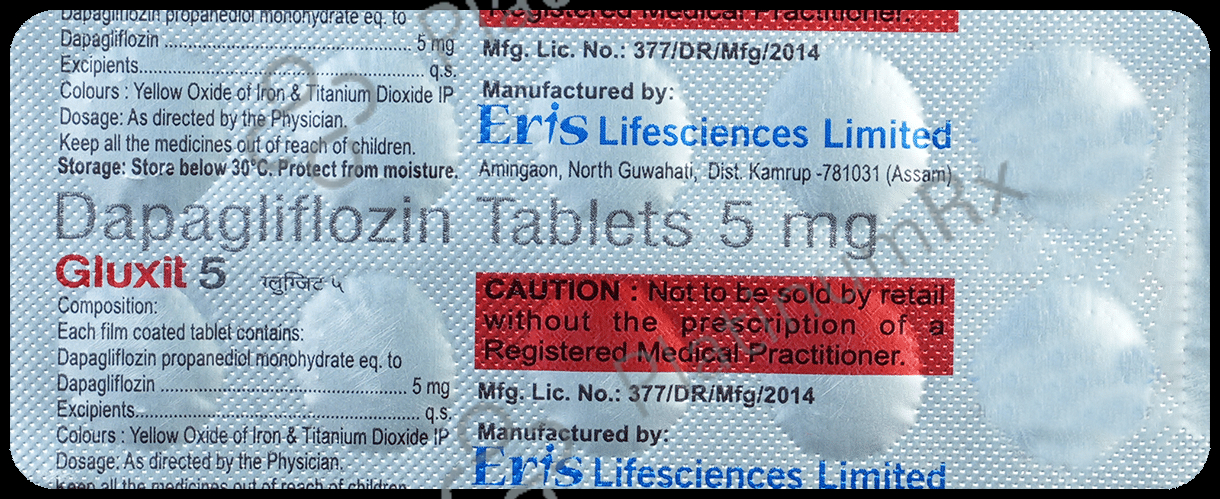 Gluxit 5mg Tablet 10s