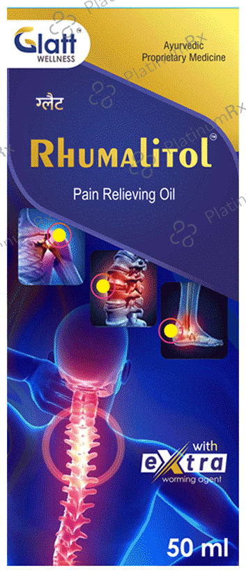 Rhumalitol Pain Relieving Oil 50 ml