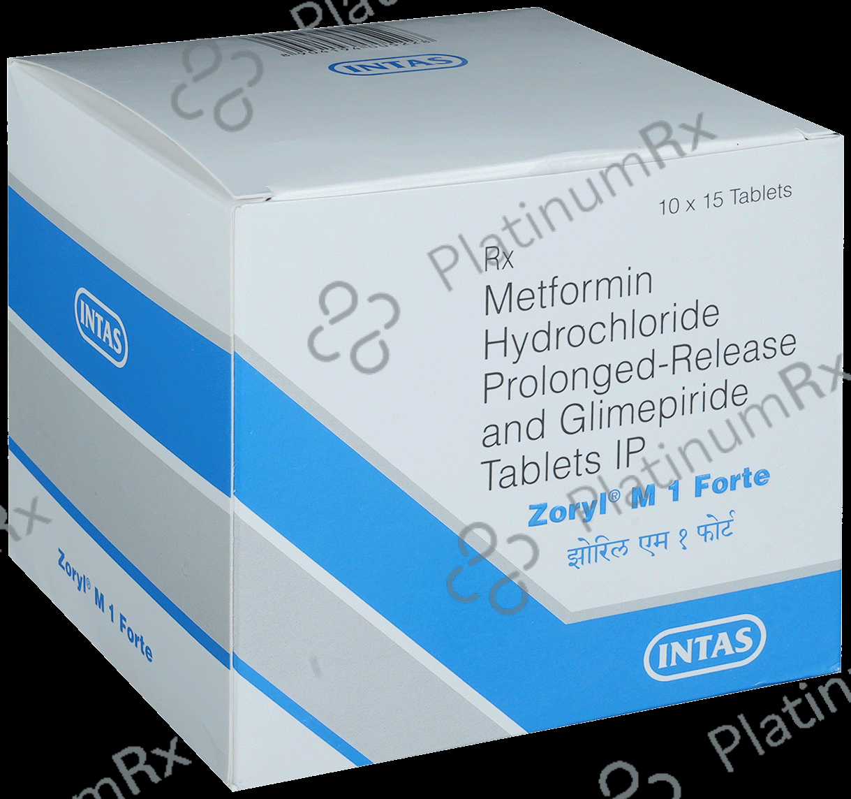 Zoryl M 1/1000mg Tablet PR 15s