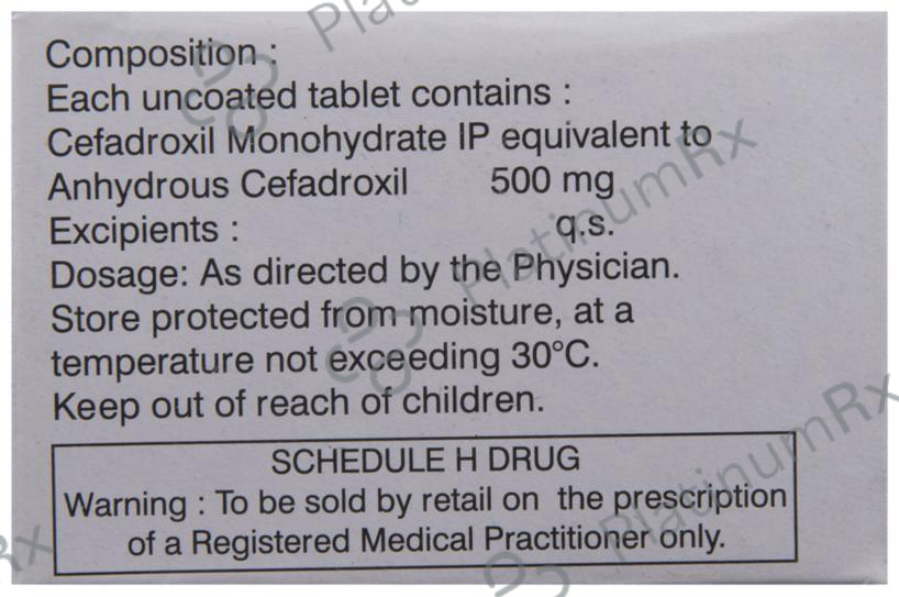 Cefadrox 500mg Tablet