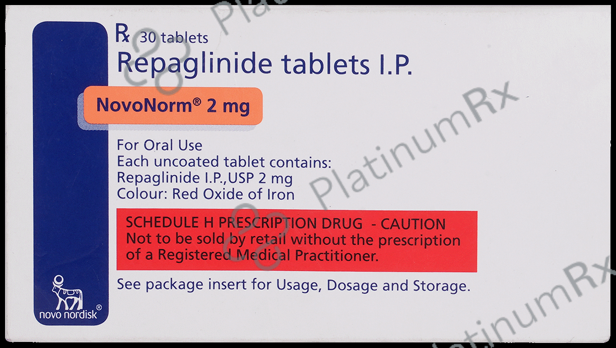 Novonorm 2mg Tablet 30 Tablet