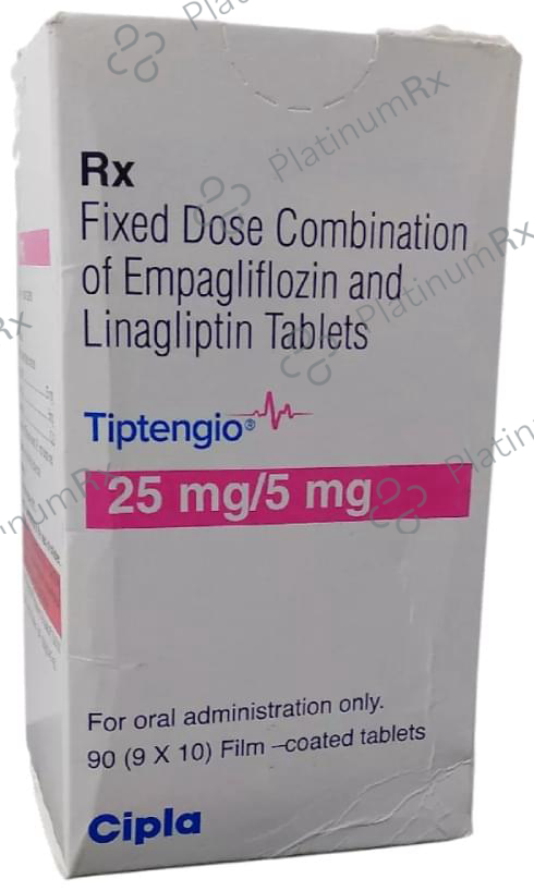 Tiptengio 25mg/5mg Tablet