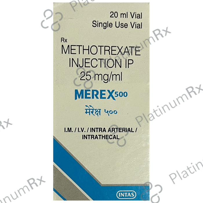 Merex 500mg Injection 20 Injection