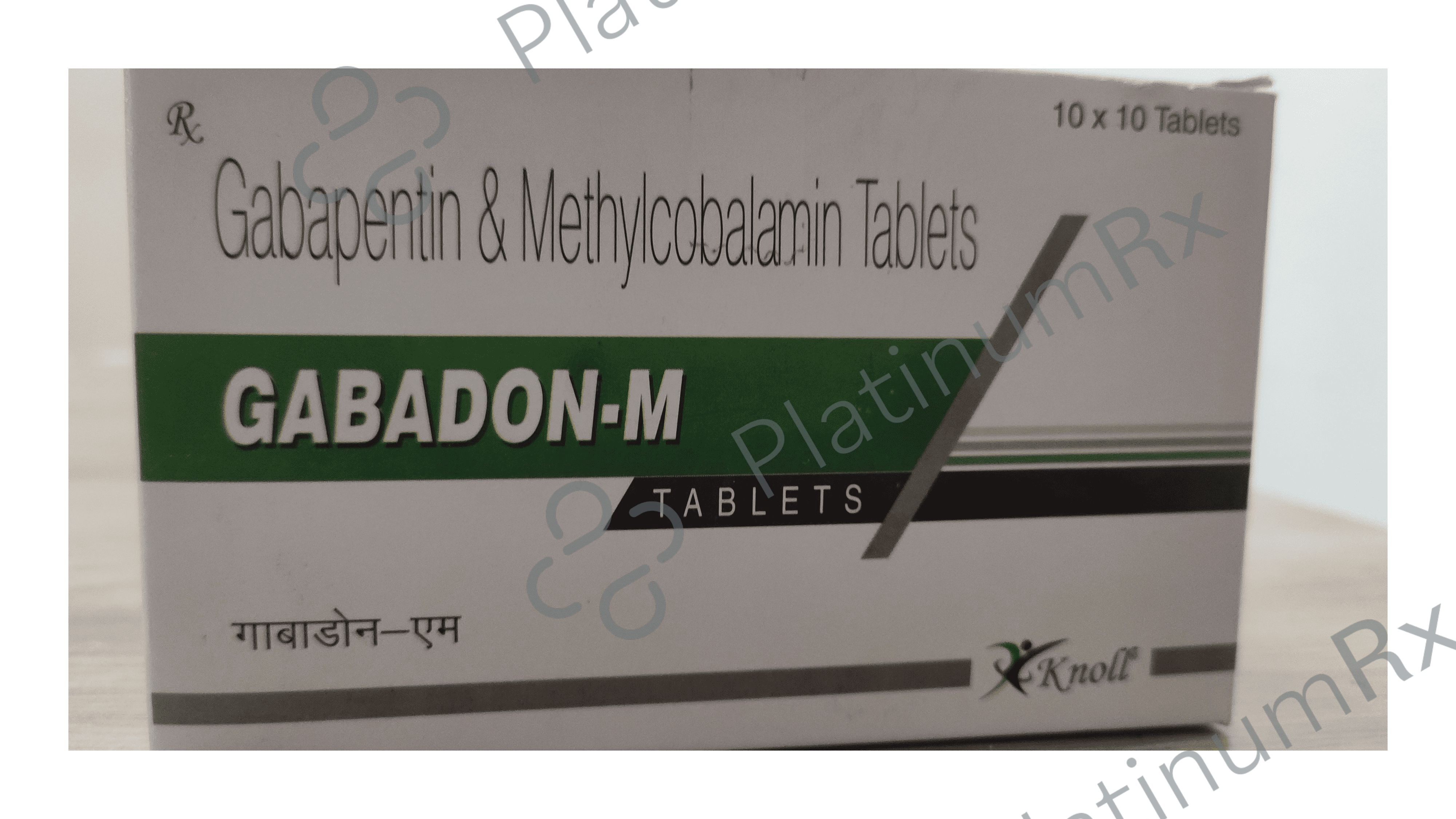 Gabadon M 300mg/500mcg Tab 10s