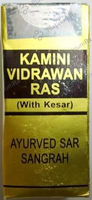 Rex Kamini Vidrawan Ras with Kesar Tablet