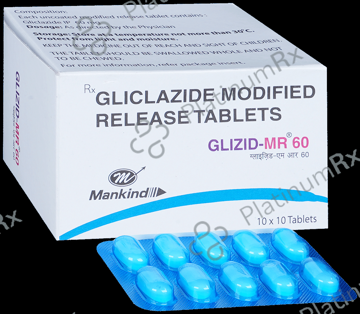 Glizid MR 60mg Tablet 10s