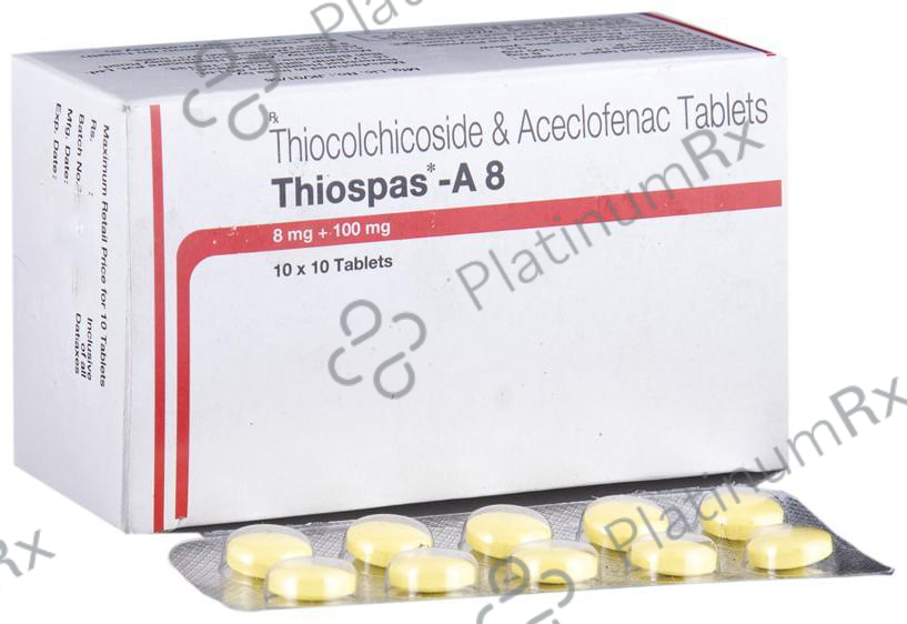Thiospas-A 8 Tablet