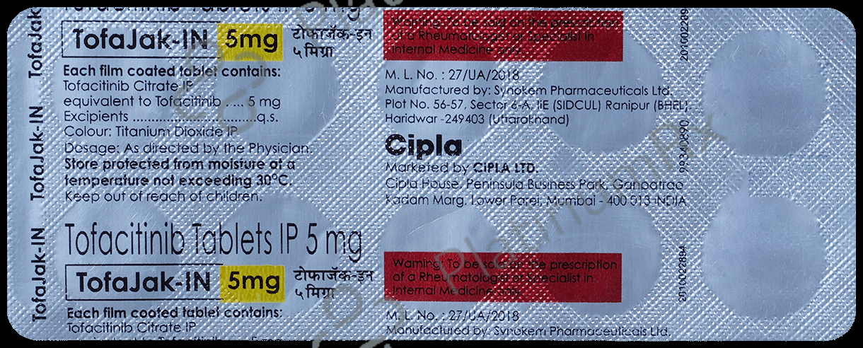 Tofajak IN 5mg Tablet 10s
