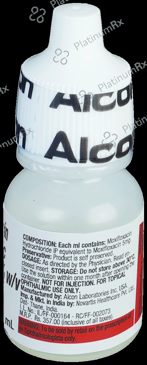 Vigamox 0.5% Ophthalmic Solution 5ml