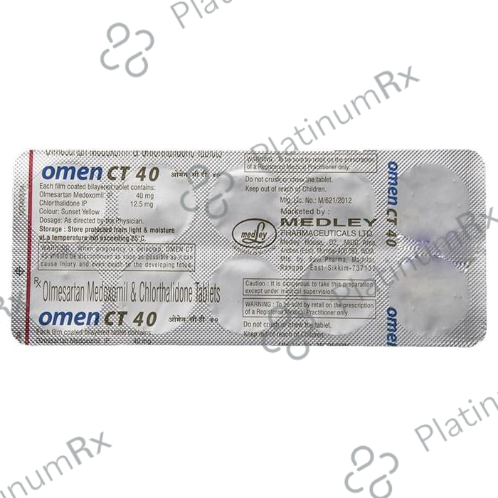 Omen CT 12.5/40mg Tablet 10s