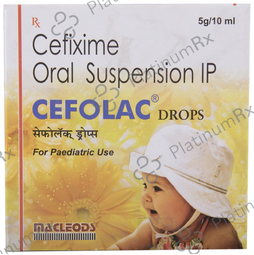 Cefolac 25mg Oral Suspension 10ml
