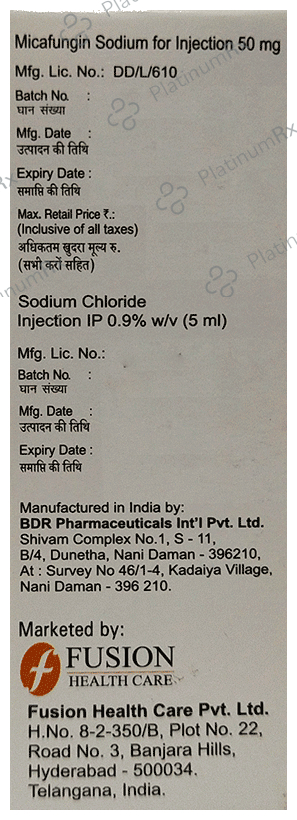Micazar 50mg Injection