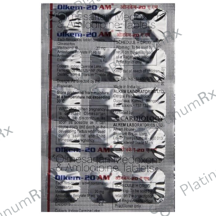 Olkem AM 5/20mg Tablet 15s
