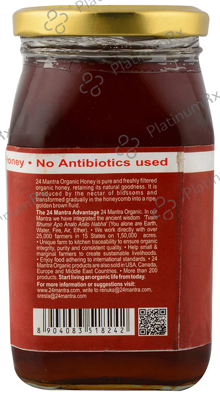 24 Mantra Organic Honey 500 gm