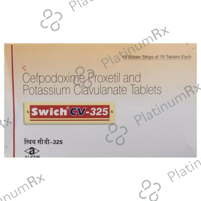 Swich CV 325mg Tablet 10s