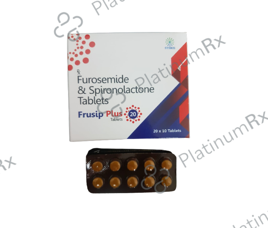 Frusip Plus 20/50mg Tablet 10s