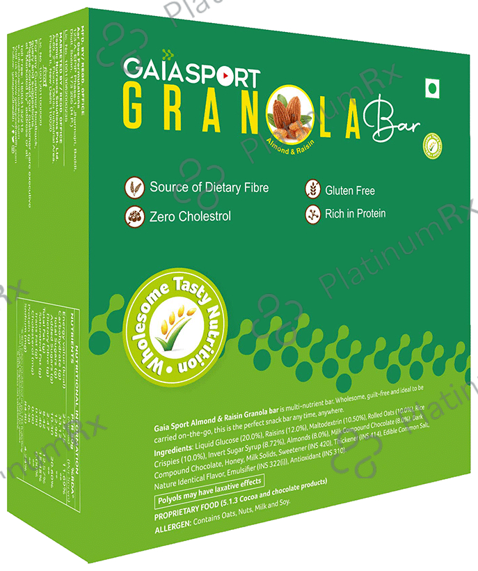 GAIA Granola Bar Almond & Raisin