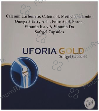 Uforia Gold Soft Gelatin Capsule