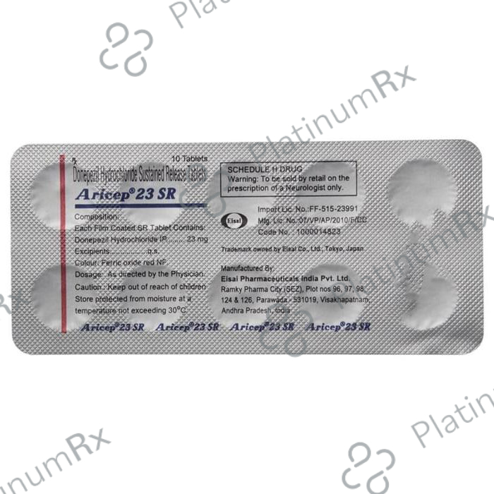 Aricep 23mg SR Tablet 10s
