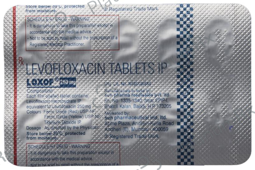 Loxof 250mg Tablet 10s
