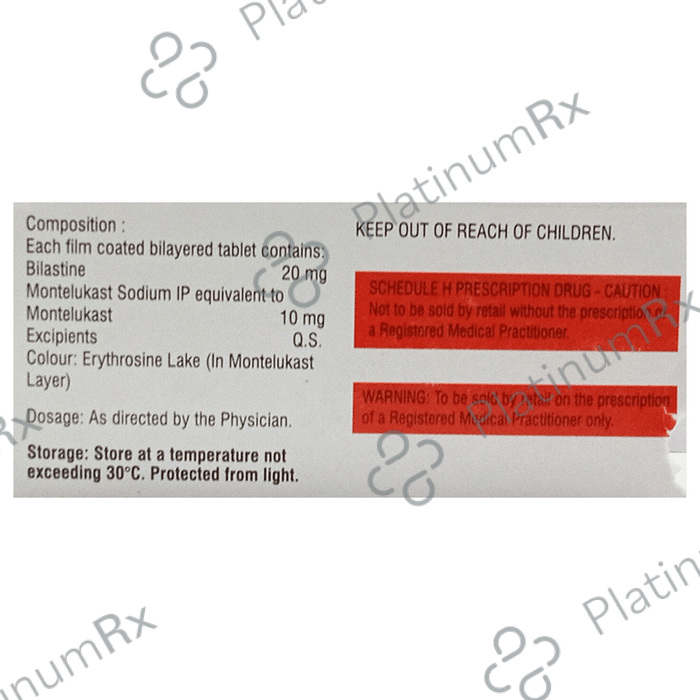 Drownil M 20/10mg Tablet 10s