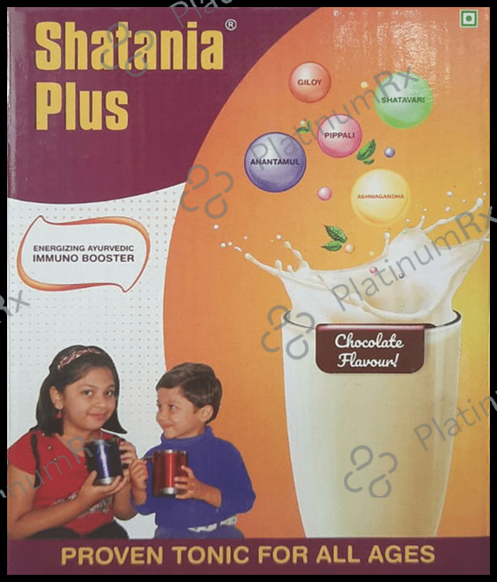 Shatania Plus for Energy & Immunity - Flavour Chocolate 125 gm