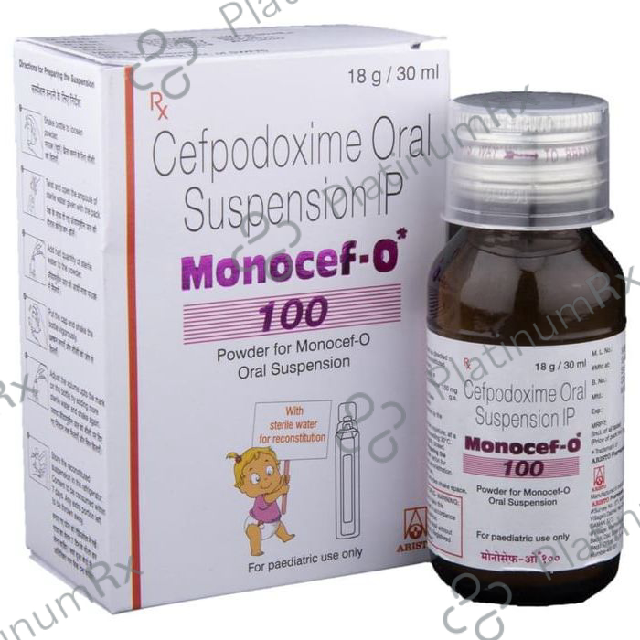 Monocef-O 100 Powder for Oral Suspension