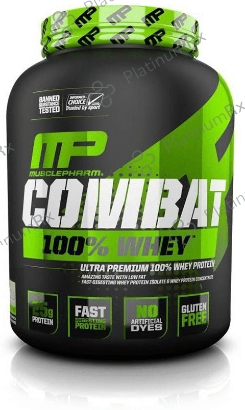 Muscle Pharm Combat 100% Whey Protein Powder Strawberry
