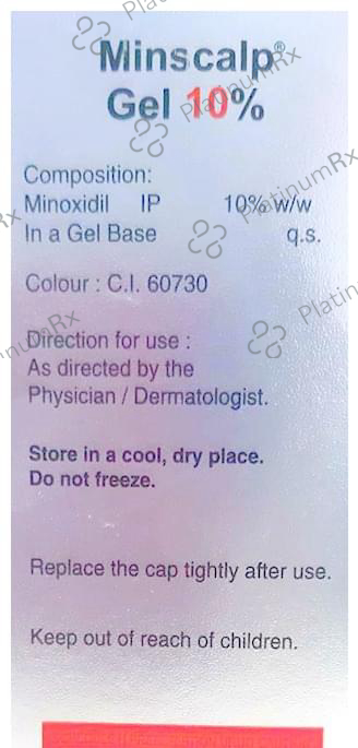 Minscalp 10% Gel (30gm Each) 2s