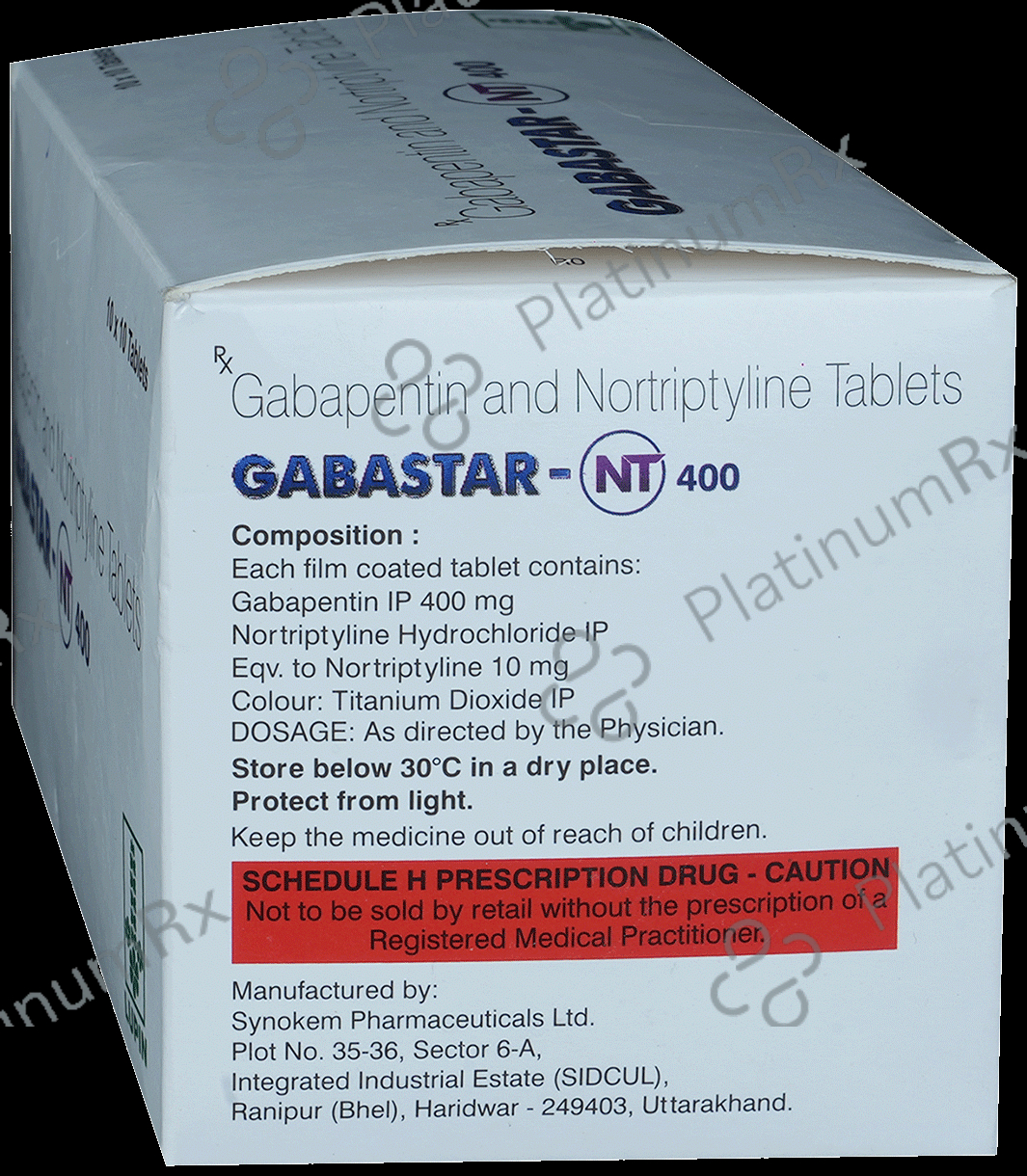 Gabastar NT 400/10mg Tablet 10s