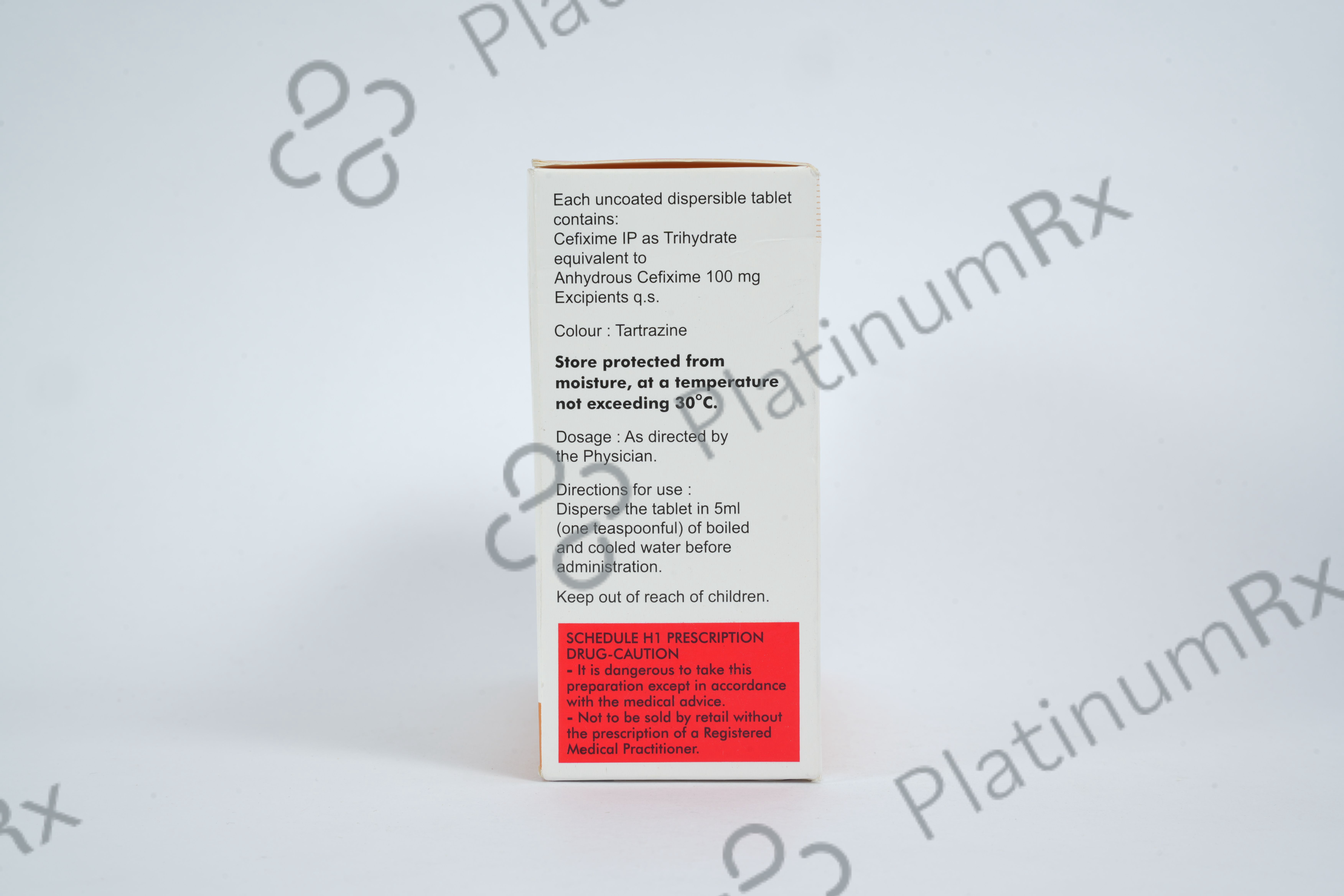 Aricef O 100mg Tablet DT 10s