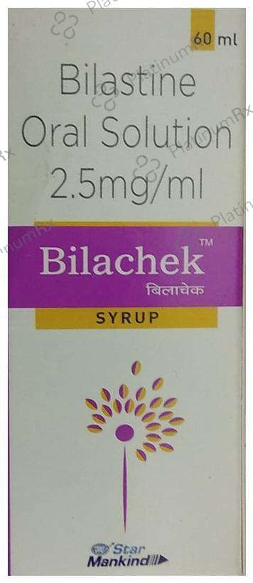 Bilachek 2.5mg Syrup 60ml