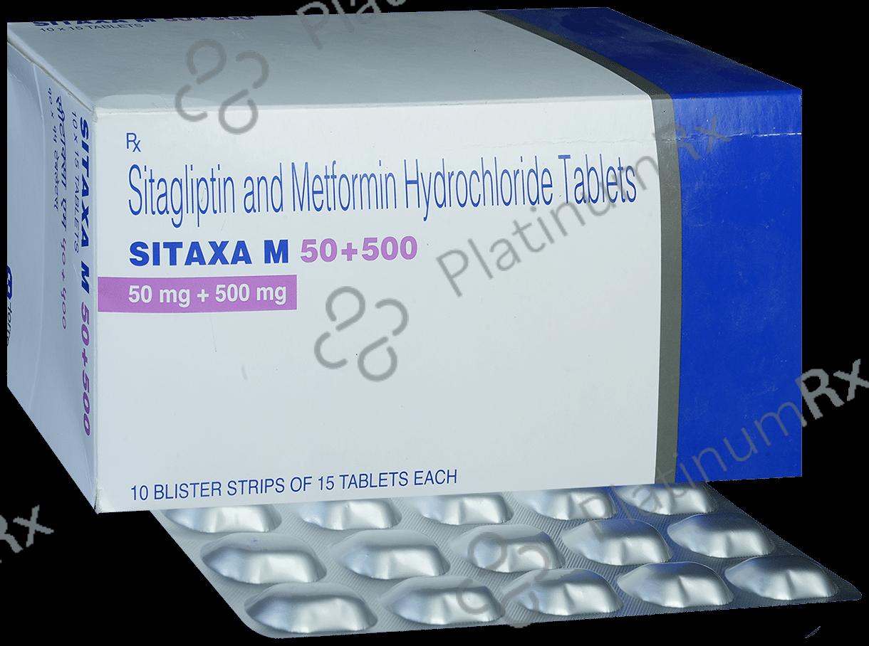 Sitaxa M 50/500mg Tablet 15s