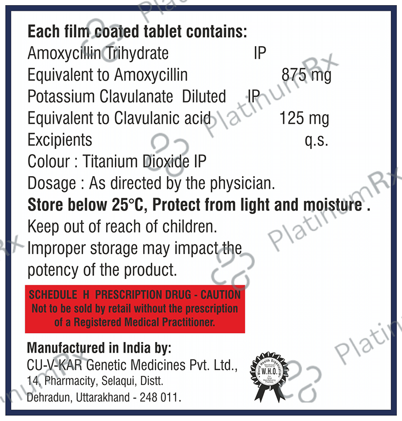 Mox CL 1000 Tablet